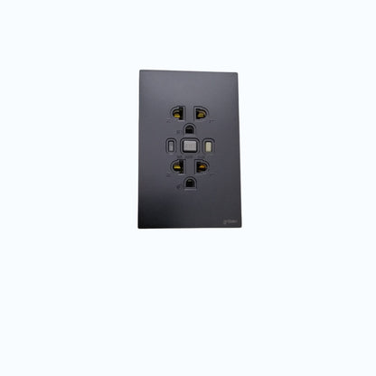 Grazen Duplex GFCI Outlet 20A 250V 6mA sensitivity 11ms response time