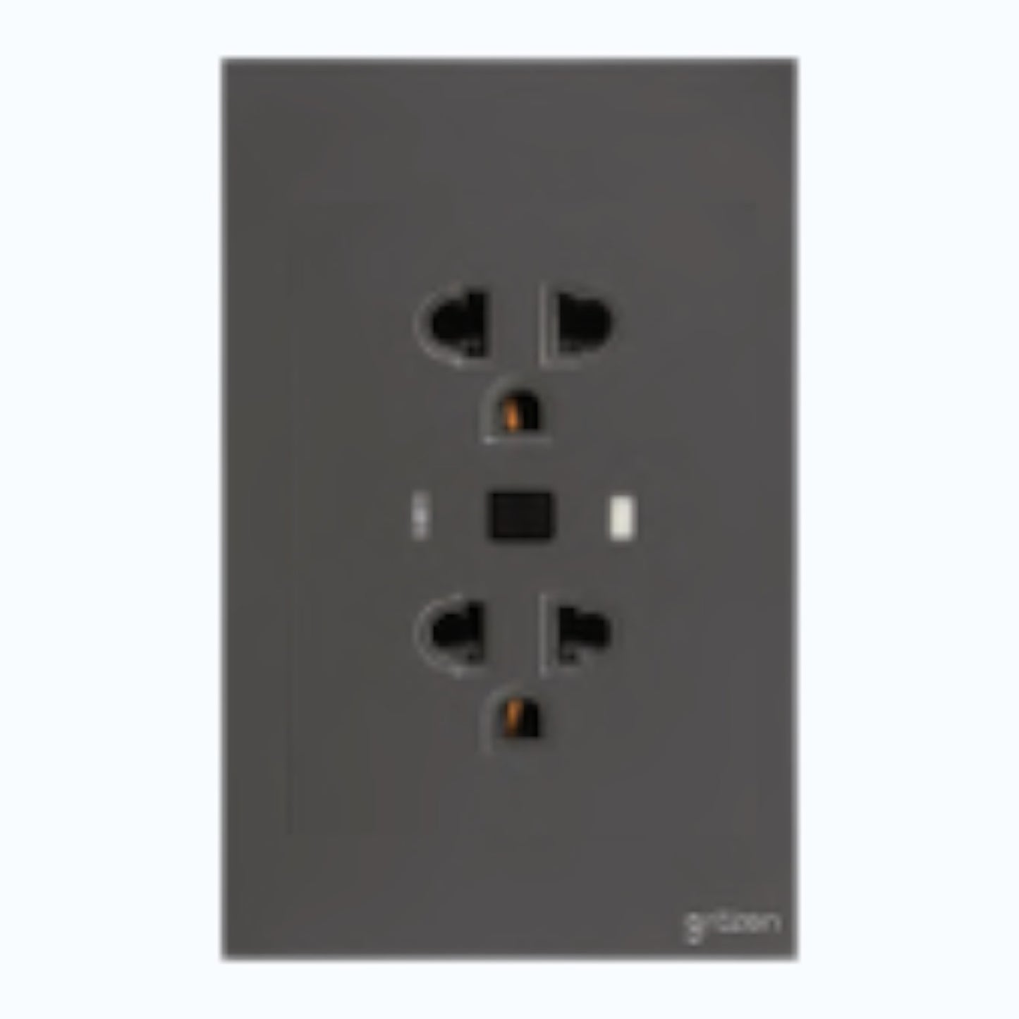 Grazen Duplex GFCI Outlet 20A 250V 6mA sensitivity 11ms response time