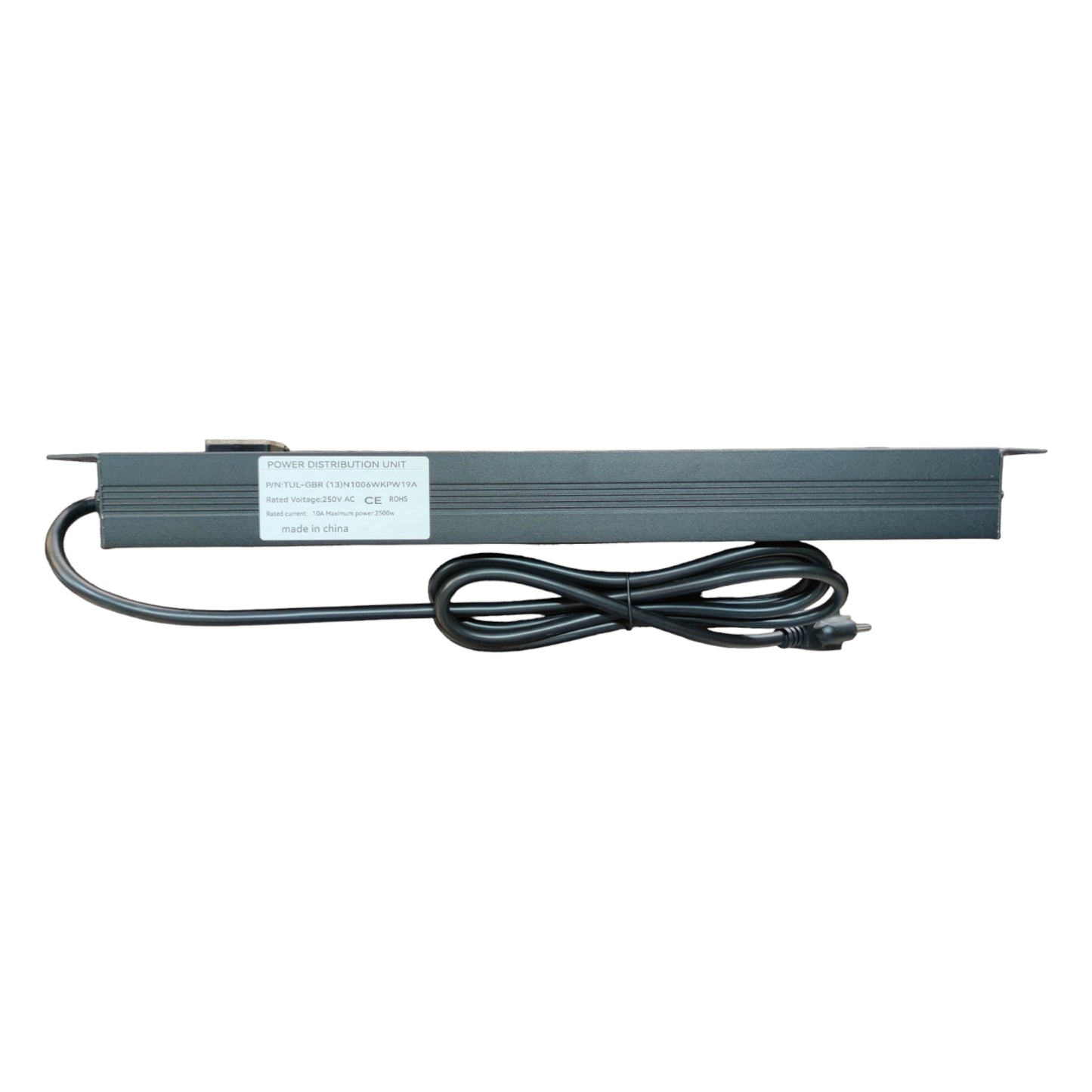 Grippes 6 Gang PDU 10A 220V Universal Outlet Type Power Distribution Unit 2200W