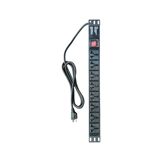 Grippes 8 Gang PDU 10A 220V for Data Cabinet Power Distribution Unit 2200W