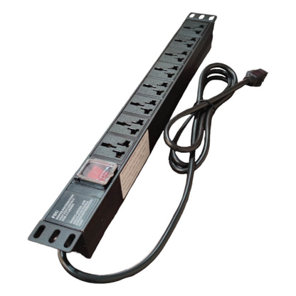 Grippes 8 Gang PDU Universal Outlet 16A 250V Power Distribution Unit 4000W