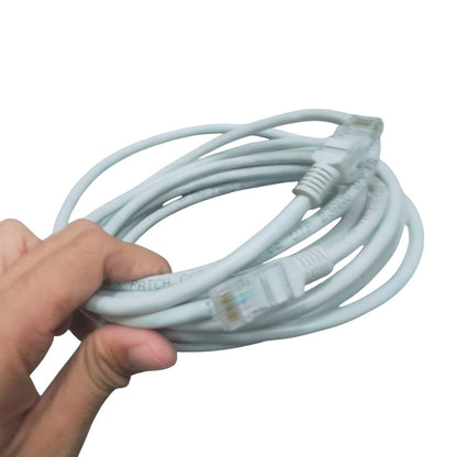 Grippes Cat 6E UTP Patch Cord Cable 23AWG 3 Meters