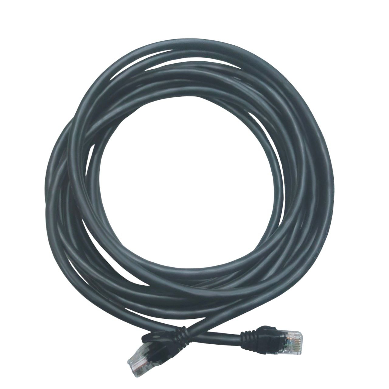 Grippes Cat 6 UTP Patch Cord Cable 24AWG 4Pairs 5meters Black