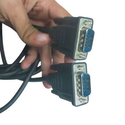 Grippes VGA Cable Male to Male Durable and Reliable 3 Meters Black