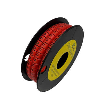 Grippes (0) Cable Marker Red 5.0mm to 7.2mm 350pcs