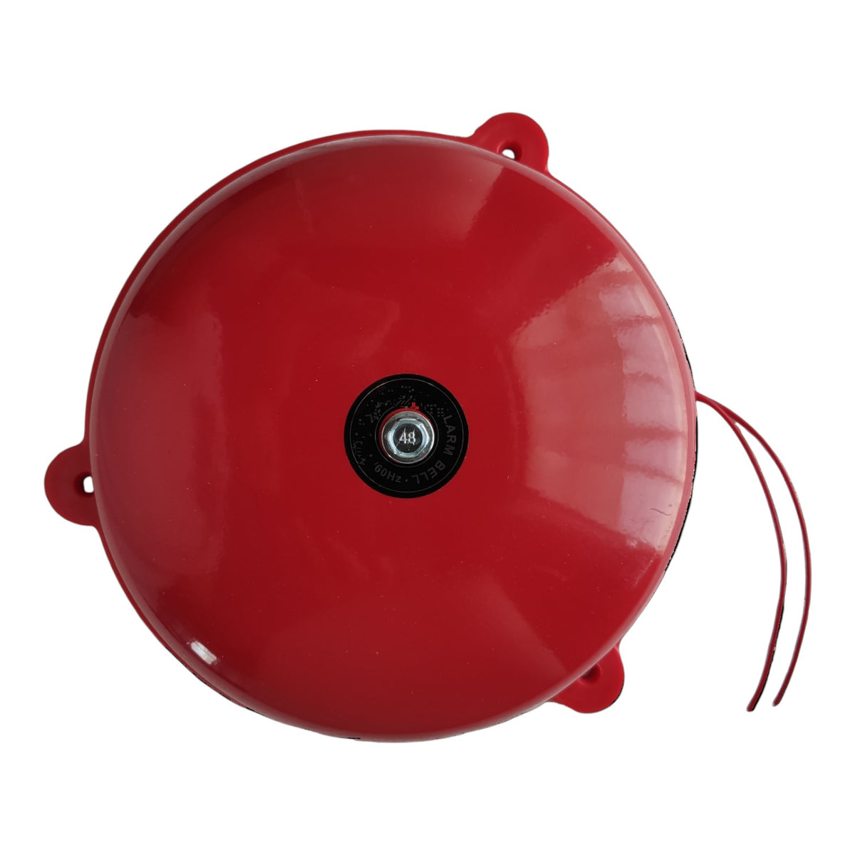 Grippes 10 Inches Fire Alarm Bell Red Round Bell 250mm 220VAC Electx Electrical Supply