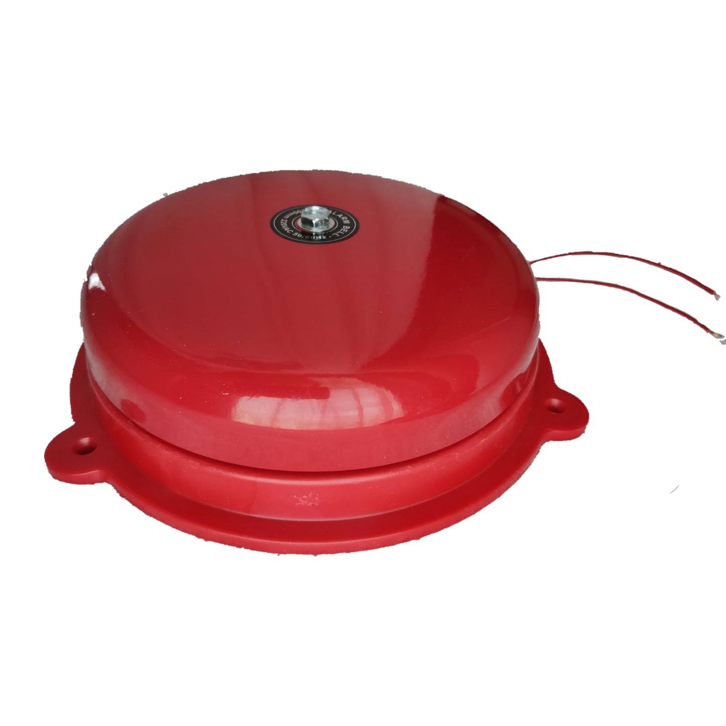 Grippes 10 Inches Round Bell 24V AC Fire Alarm Bell 250mm Red