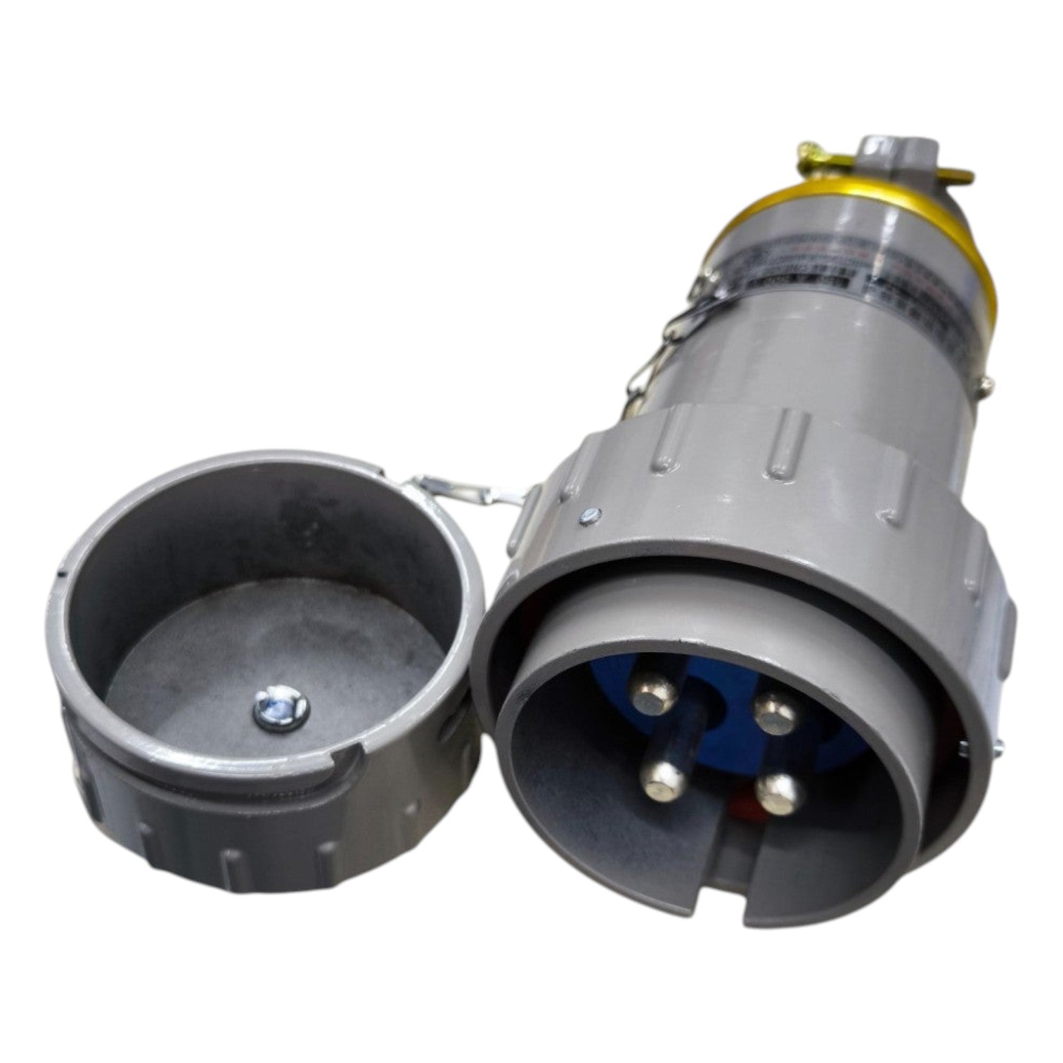 Grippes 150A 3 Phase 4 Pole Metal Casing Plug Explosion Proof 3P+E Electx Electrical Supply