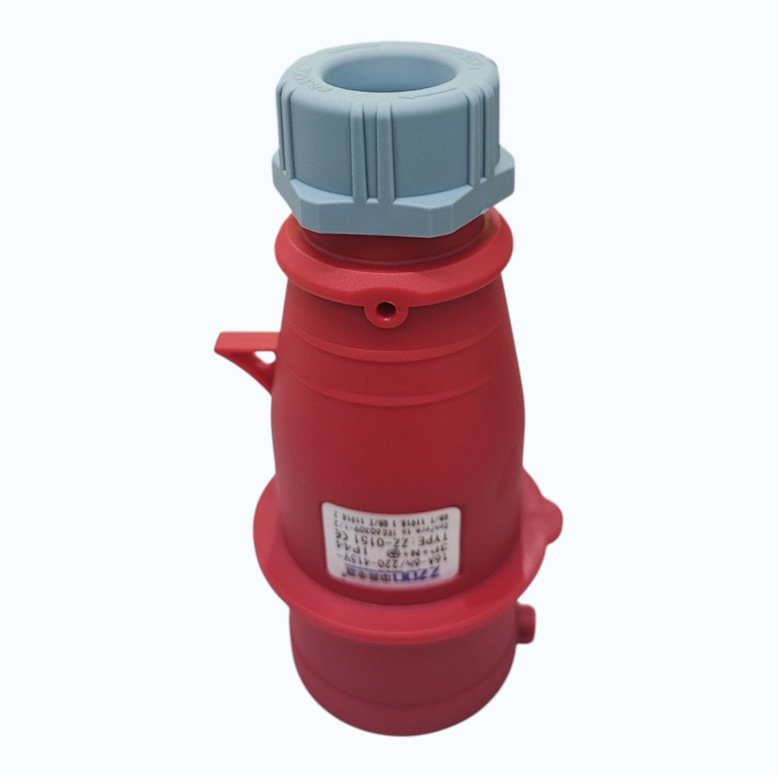 Grippes 16A 3P+N+E 220V-415V Industrial Plug, Industrial Coupler Male Connector IP44 Weatherproof