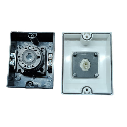 Two mechanical components on a white background