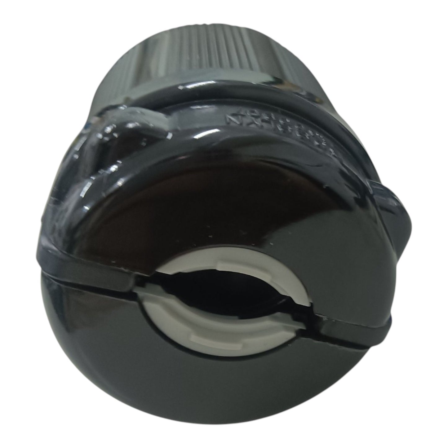 Black plastic component with text on a white background Grippes 30A Twist Lock Plug 3P+E (4P) 250V (NEMA L15) BL1530P, Twistlock Plug Electx Electrical Supply 