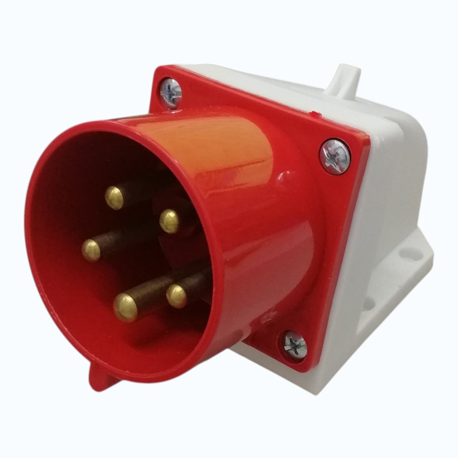 Grippes 32A 3P+N+E 220V-415V Industrial Male Plug Wall Type , Industrial Surface-Mount Male Socket Weatherproof