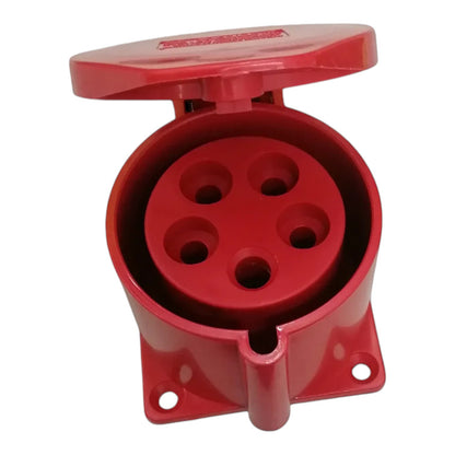Grippes 32A 3P+E+N ( 5 Pins) 250-415V Industrial Outlet Chassis Mounted Type IEC 60309-1 #325