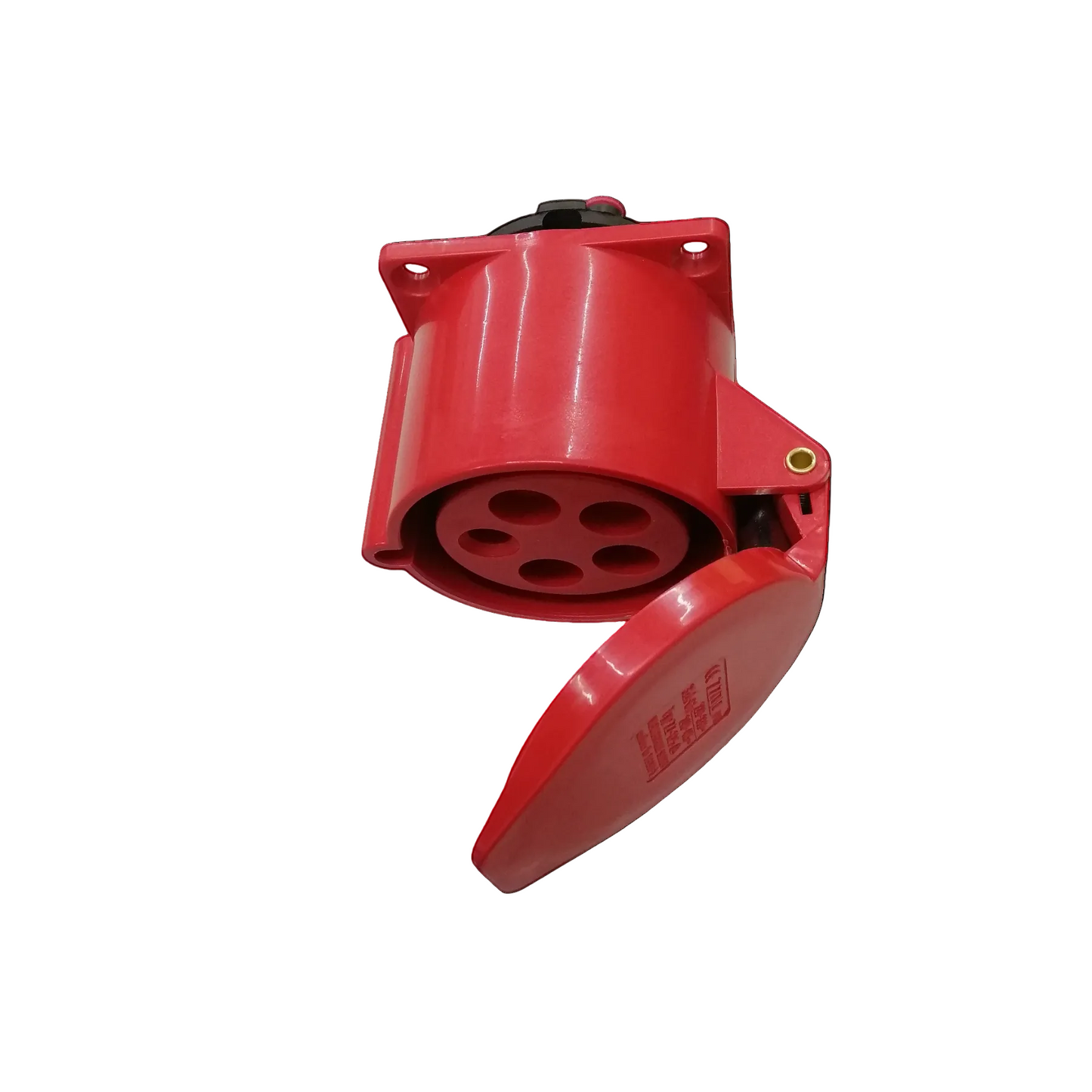 Grippes 32A 3P+N+E 250V-415V Industrial Outlet Chassis Type , Industrial Panel-Mount Socket Weatherproof