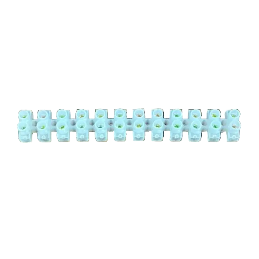 5A PVC terminal block 12 pairs, designed for efficient electrical connections and easy installation.