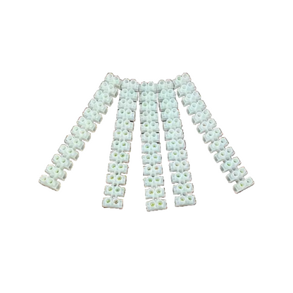 Grippes 5A PVC terminal block 12 pairs for secure and organized electrical connections