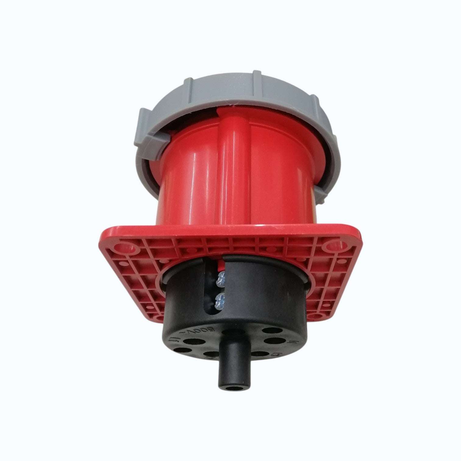 Grippes 63A 3P+N+E 250V-415V Industrial Outlet Chassis type , Industrial Panel-Mount Socket IP47 Weatherproof