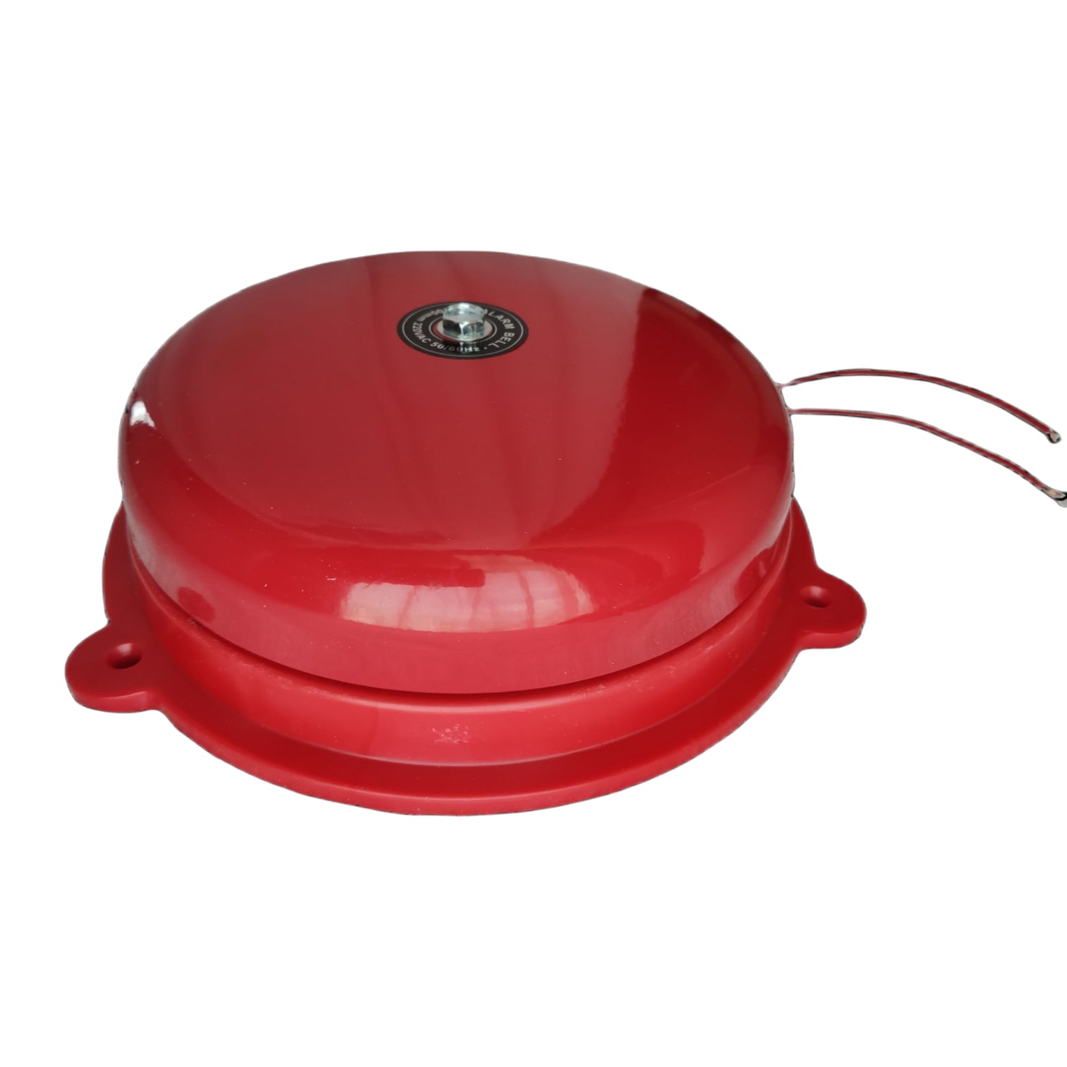 Grippes 6 Inches Round Bell 24V 150mm Fire Alarm Bell Red