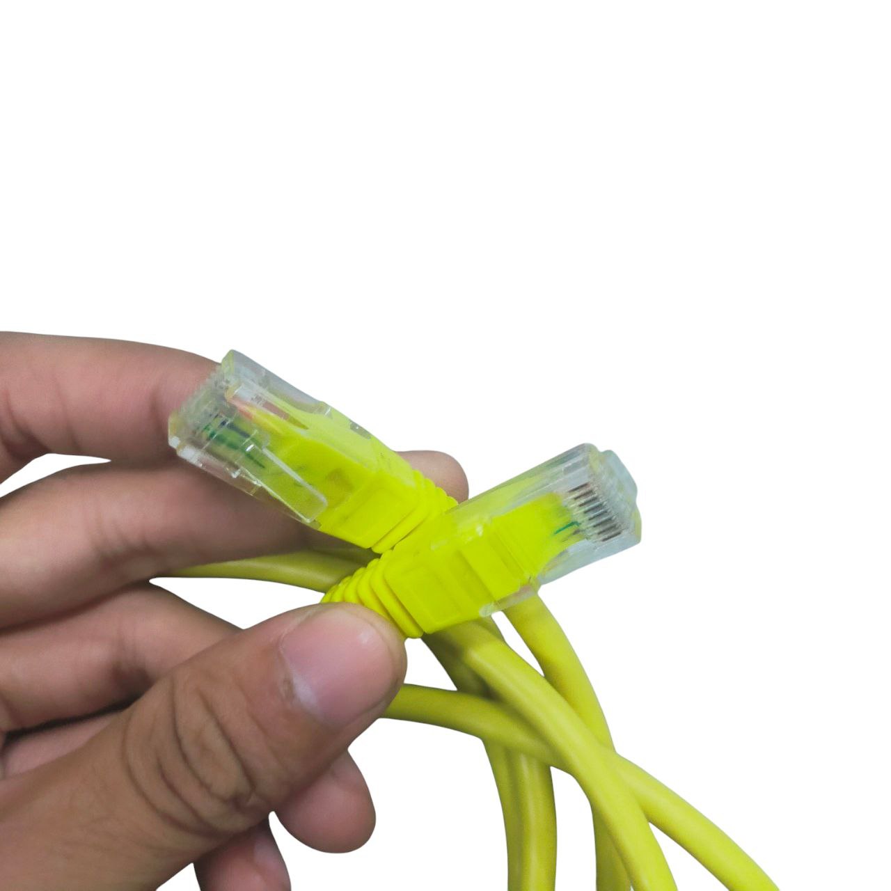 Grippes Cat 6 UTP Patch Cord Cable 2 Meters Yellow
