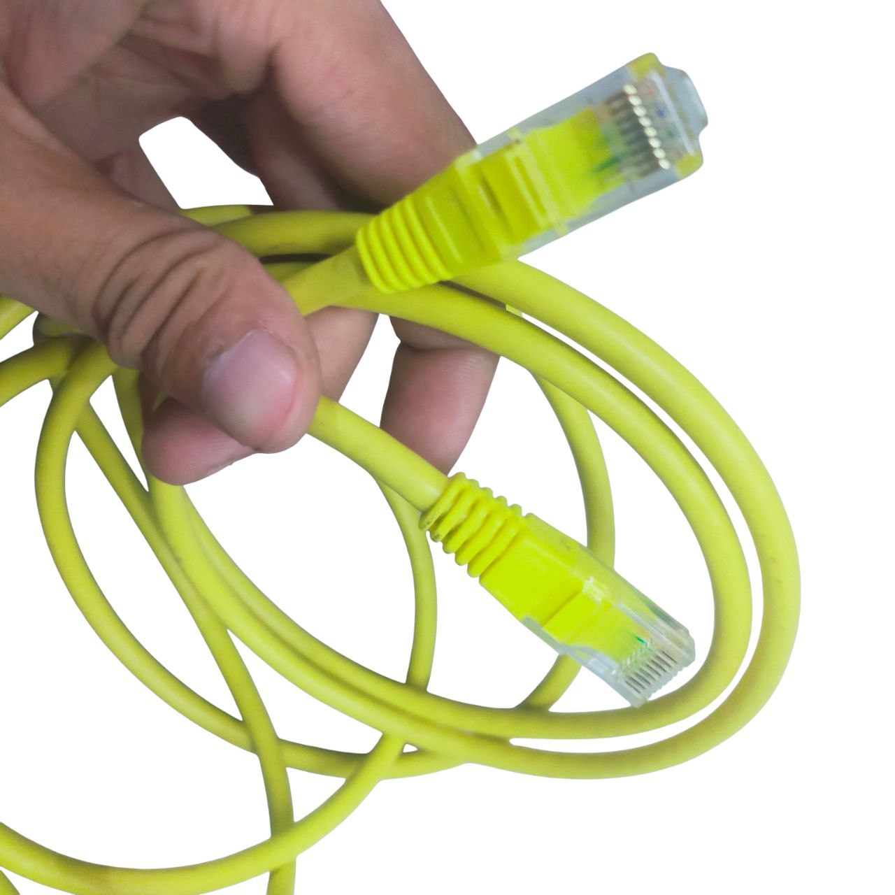 Grippes Cat 6 UTP Patch Cord Cable 2 Meters Yellow