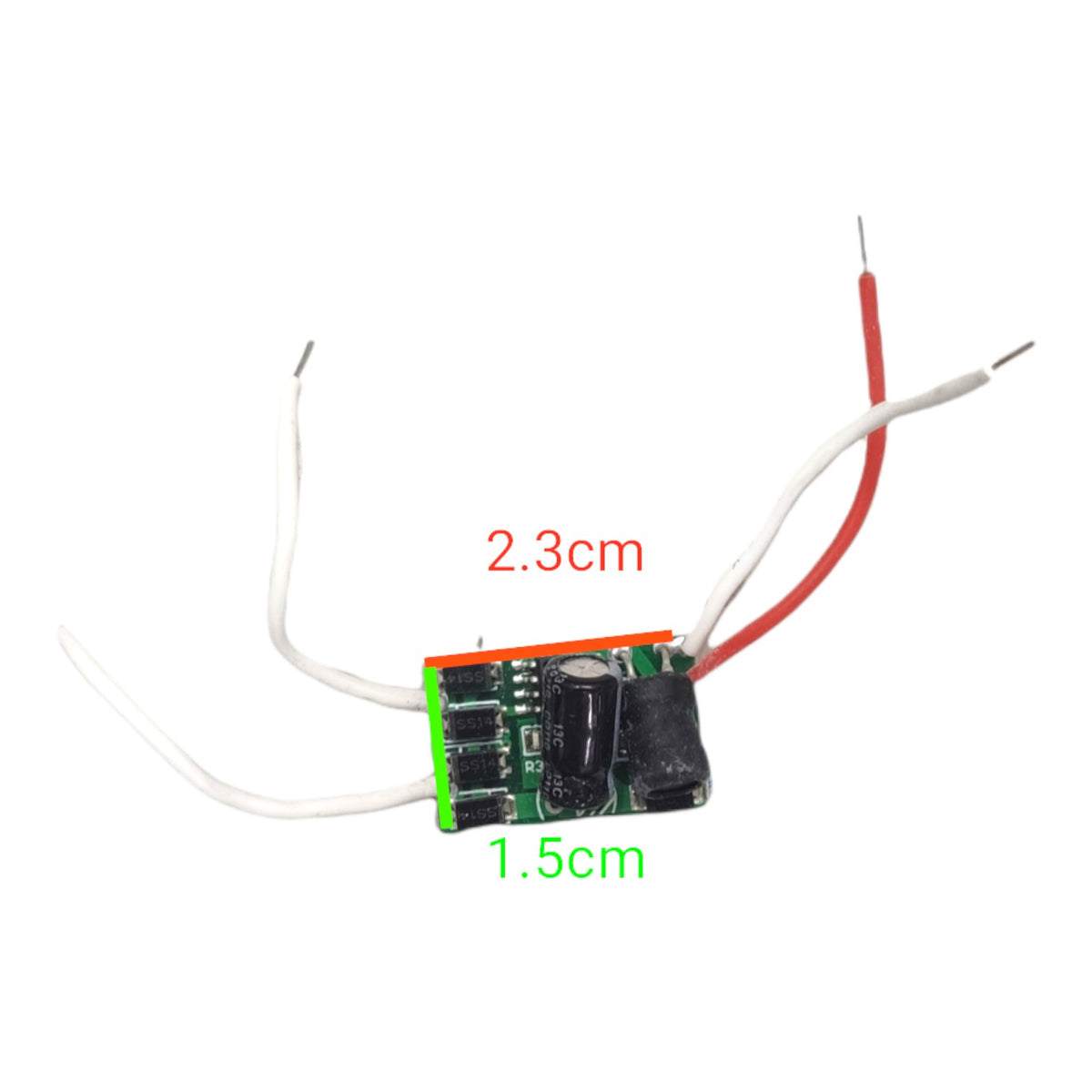 Grippes LED Driver or Power Supply for LED Chips 1-3W and 4-7W Input Voltage 12V DC Electx Electrical Supply