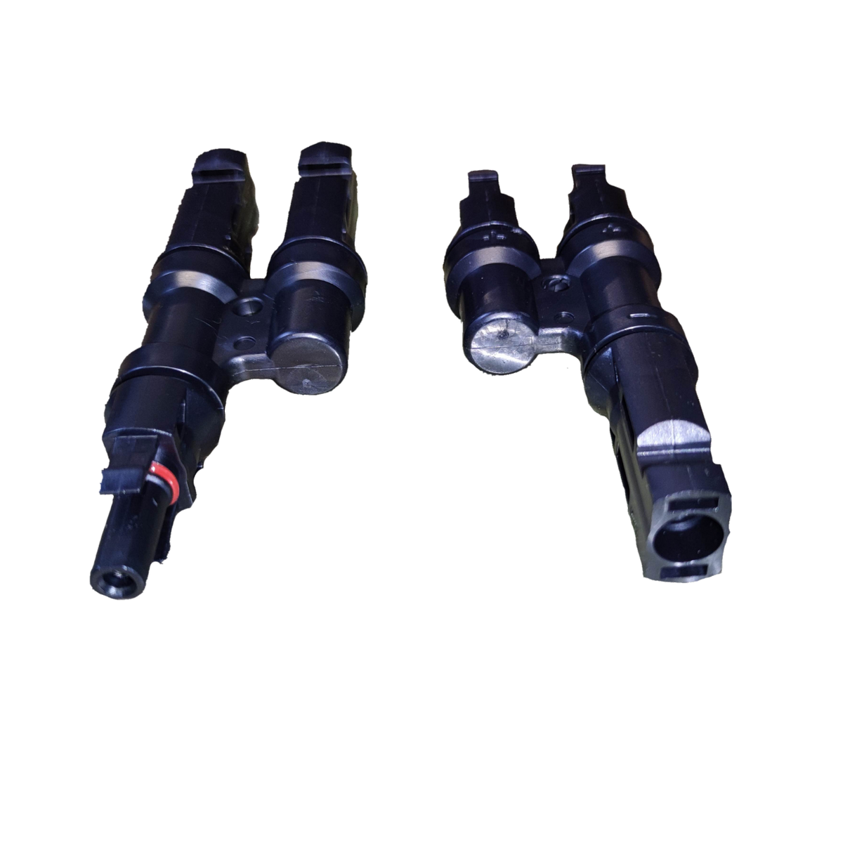 ZwitseRise MC4 connector 1x2 IP67 for secure electrical connections in outdoor applications
