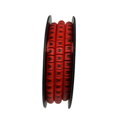 Grippes (M) Cable Marker Red 5.0mm to 7.2mm 350pcs
