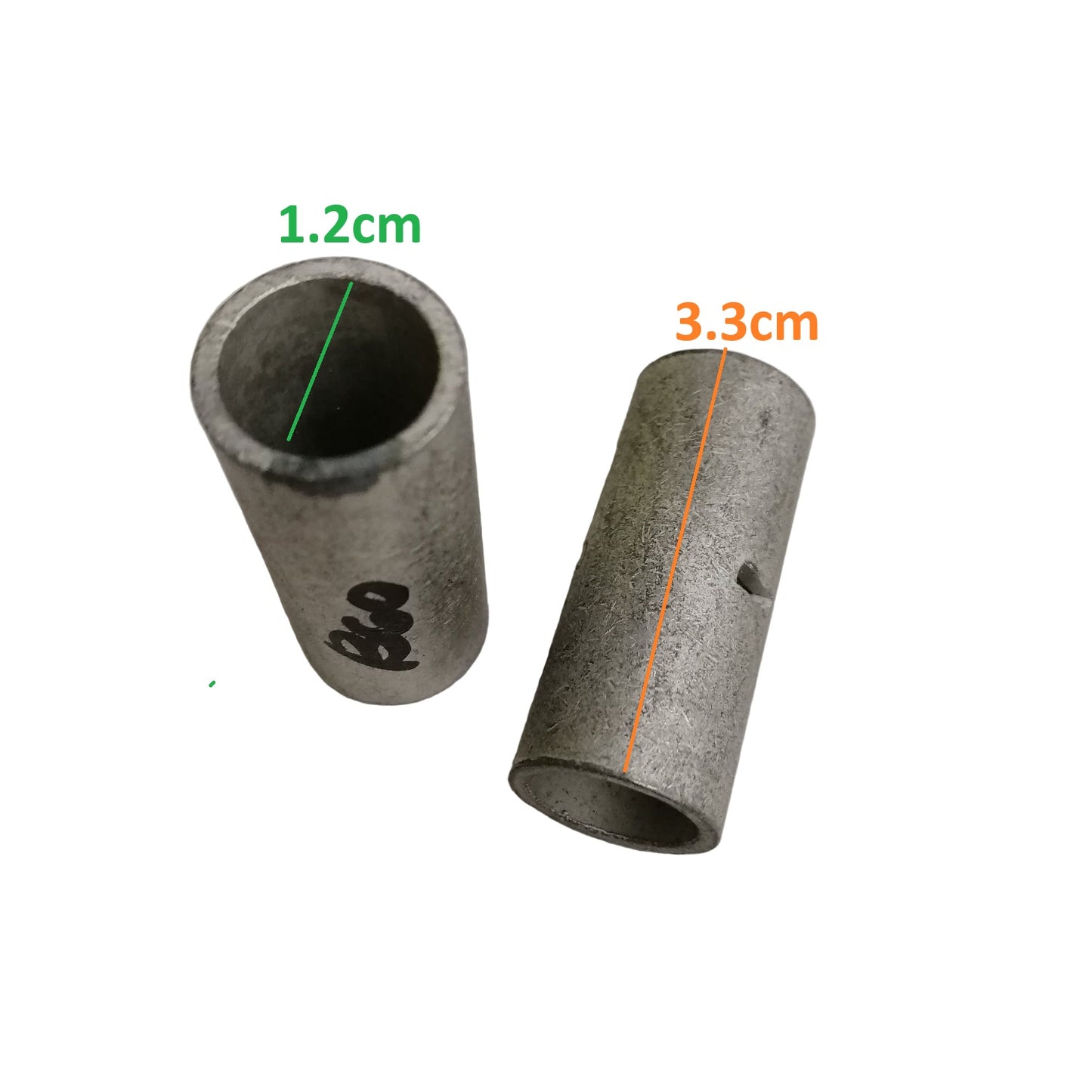 Grippes Non-Insulated Butt Connector for AWG Size 2/0-1/0 60mm -50mm B-60
