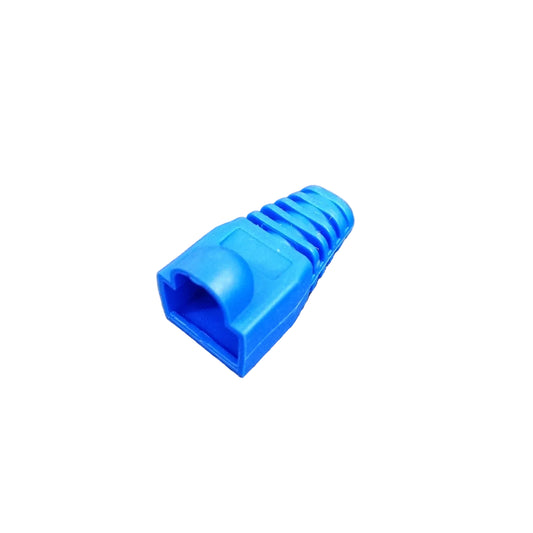 Grippes Rubber Boot RJ45 Rubber Boot, Cat5 and Cat6 Rubber Boot Blue