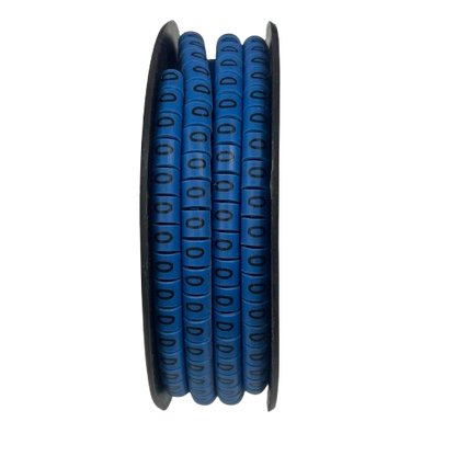 Grippes (1) Cable Marker 3.6mm to 5.2mm Color Blue 1roll 500pcs EC-2B