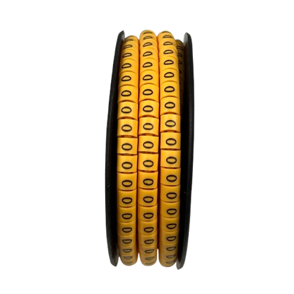 Grippes (0) Cable Marker 3.6mm to 5.2mm Color Yellow 1roll 500pcs) EC-2Y