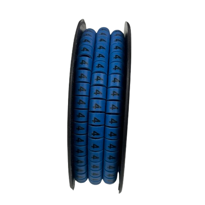 Grippes (4) Cable Marker 5.0mm to 7.2mm (350pcs) Blue