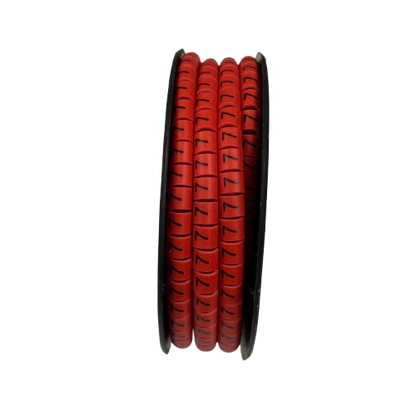 Grippes (7) Cable Marker 3.6mm to 5.2mm 500pcs per Roll Red