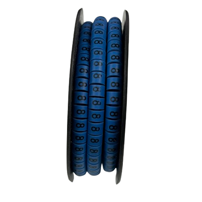 Grippes (8) Cable Marker 5.0mm to 7.2mm (350pcs) Blue