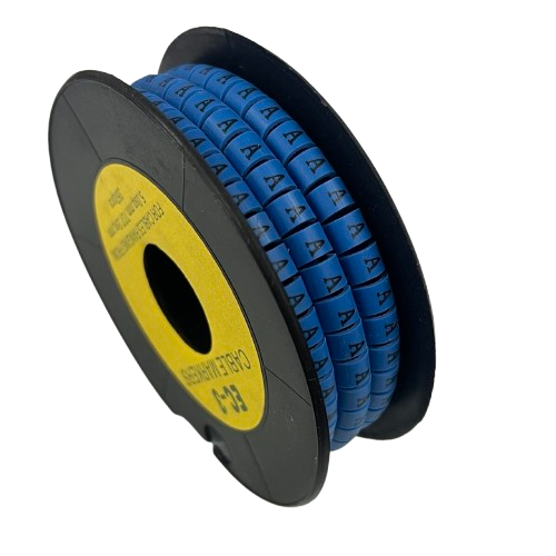 Grippes (A) Cable Marker 5.0mm to 7.2mm  (350pcs) Blue