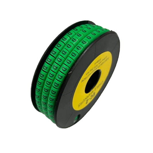 Grippes (D) Cable Marker 3.6mm to 5.2mm 500pcs EC-2G  Wire Tagging