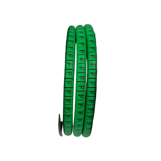 Grippes (F) Cable Marker 3.6mm to 5.2mm 500pcs EC-2G  Wire Tagging