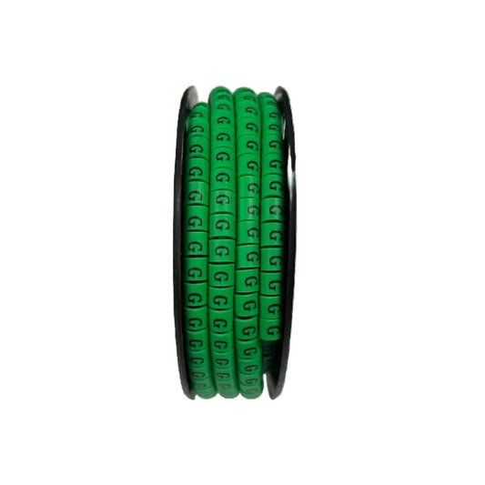 Grippes (G) Cable Marker 3.6mm to 5.2mm 500pcs EC-2G  Wire Tagging