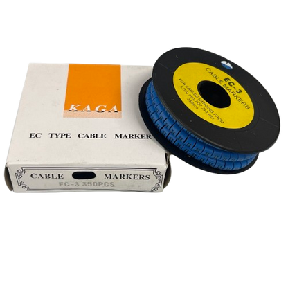 Grippes (H) Cable Marker 5.0mm to 7.2mm (350pcs) Blue