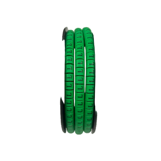Grippes (L) Cable Marker 3.6mm to 5.2mm 500pcs EC-2G  Wire Tagging