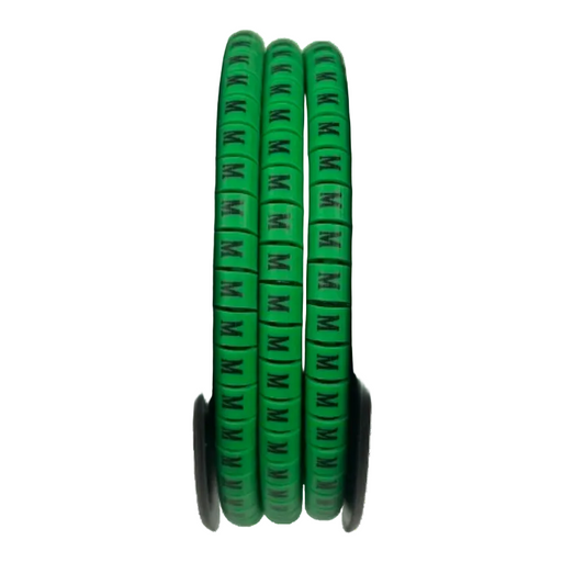 Grippes (M) Cable Marker 3.6mm to 5.2mm 500pcs EC-2G  Wire Tagging
