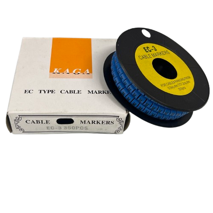 Grippes (M) Cable Marker 5.0mm to 7.2mm (350pcs) Blue