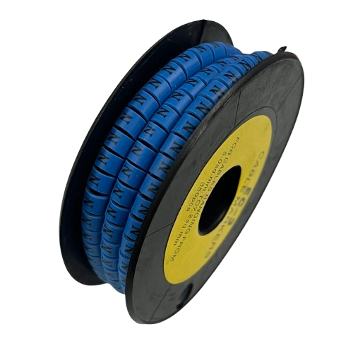 Grippes (N) Cable Marker 5.0mm to 7.2mm (350pcs) Blue