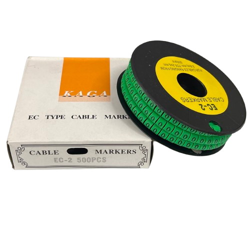 Grippes (O) Cable Marker 3.6mm to 5.2mm 500pcs EC-2G