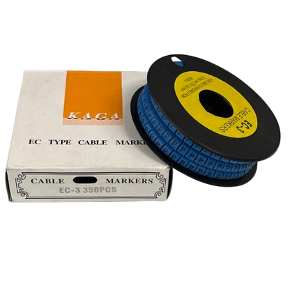 Grippes (P) Cable Marker 5.0mm to 7.2mm (350pcs) Blue