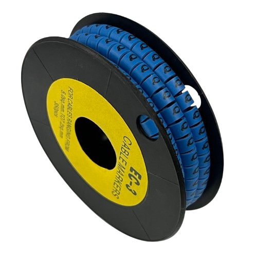 Grippes (Q) Cable Marker 5.0mm to 7.2mm (350pcs) Blue
