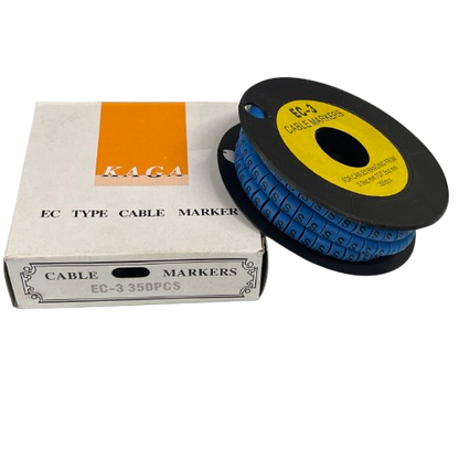 Grippes (S) Cable Marker 5.0mm to 7.2mm (350pcs) Blue