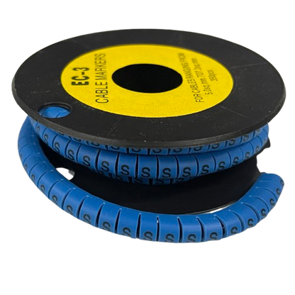 Grippes (S) Cable Marker 5.0mm to 7.2mm (350pcs) Blue