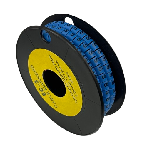 Grippes (S) Cable Marker 5.0mm to 7.2mm (350pcs) Blue