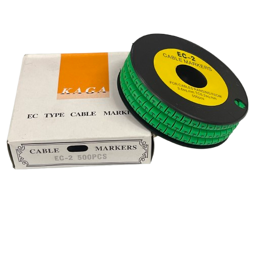 Grippes (T) Cable Marker 3.6mm to 5.2mm 500pcs EC-2G